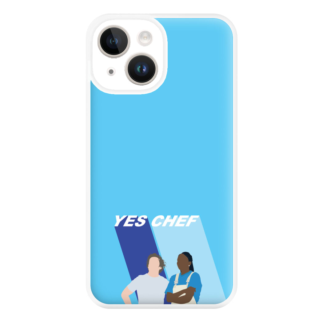 Yes Chef Blue Phone Case for iPhone 14