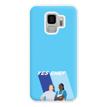 Yes Chef Blue Phone Case for Galaxy S9 Plus