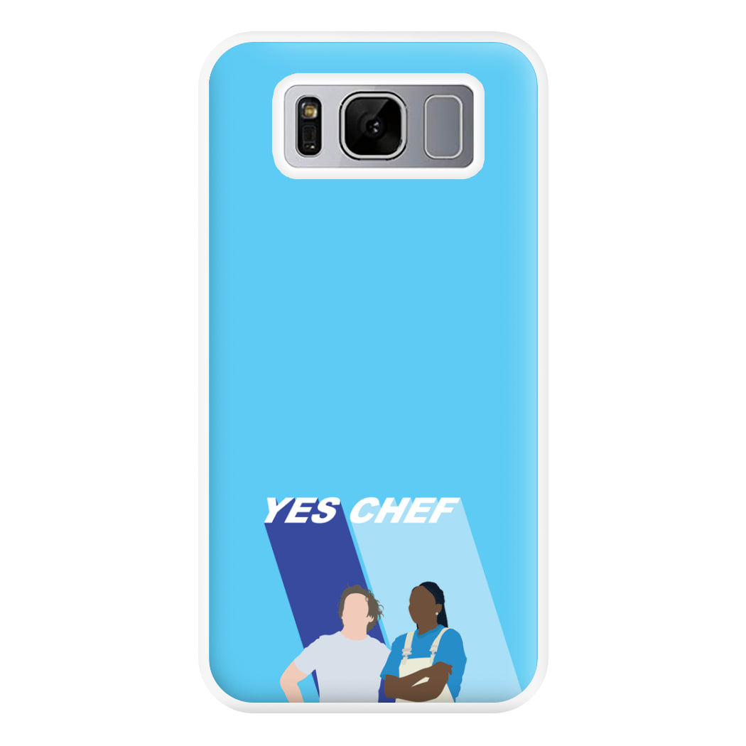 Yes Chef Blue Phone Case for Galaxy S8 Plus