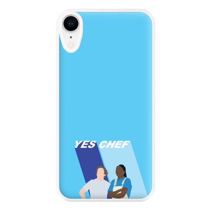 Yes Chef Blue Phone Case for iPhone XR