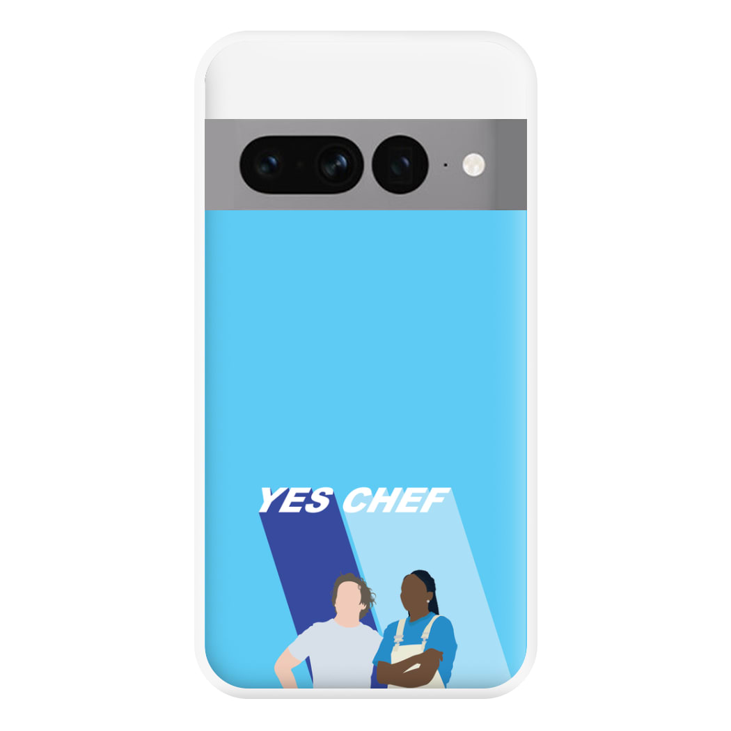 Yes Chef Blue Phone Case for Google Pixel 7 Pro