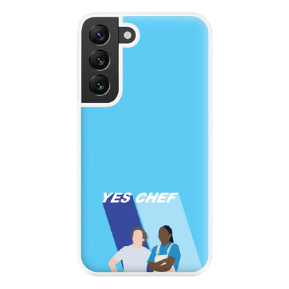 Yes Chef Blue Phone Case for Galaxy S22 Plus