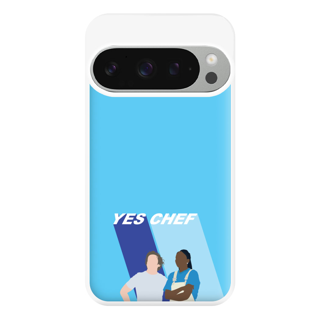 Yes Chef Blue Phone Case for Google Pixel 9 Pro XL