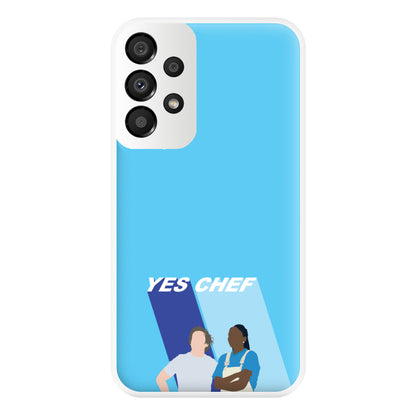 Yes Chef Blue Phone Case for Galaxy A33