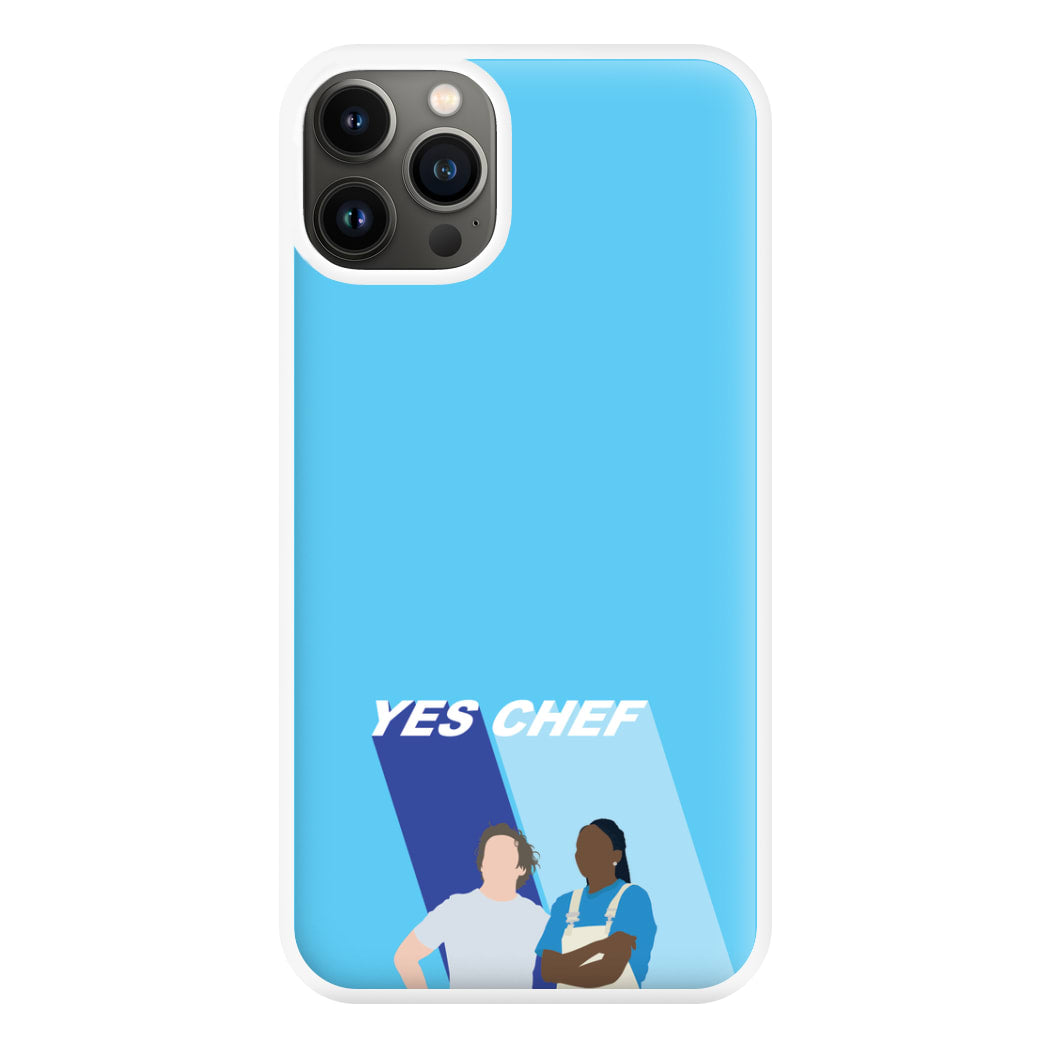 Yes Chef Blue Phone Case for iPhone 13