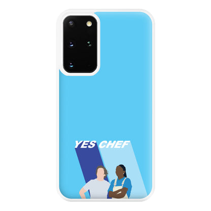 Yes Chef Blue Phone Case for Galaxy S20 Plus