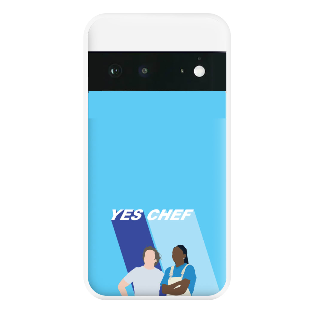 Yes Chef Blue Phone Case for Google Pixel 6a