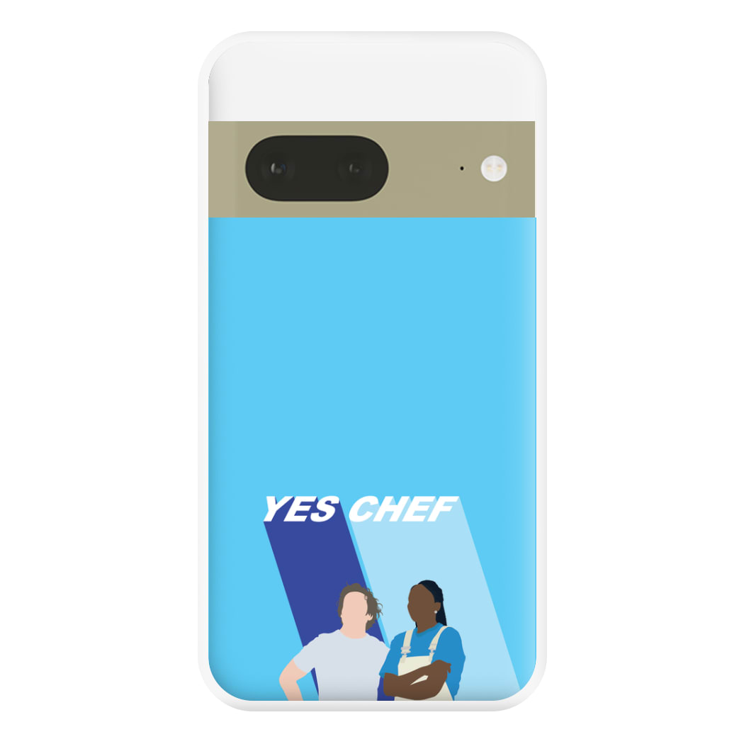 Yes Chef Blue Phone Case for Google Pixel 7a