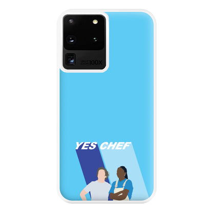 Yes Chef Blue Phone Case for Galaxy S20 Ultra