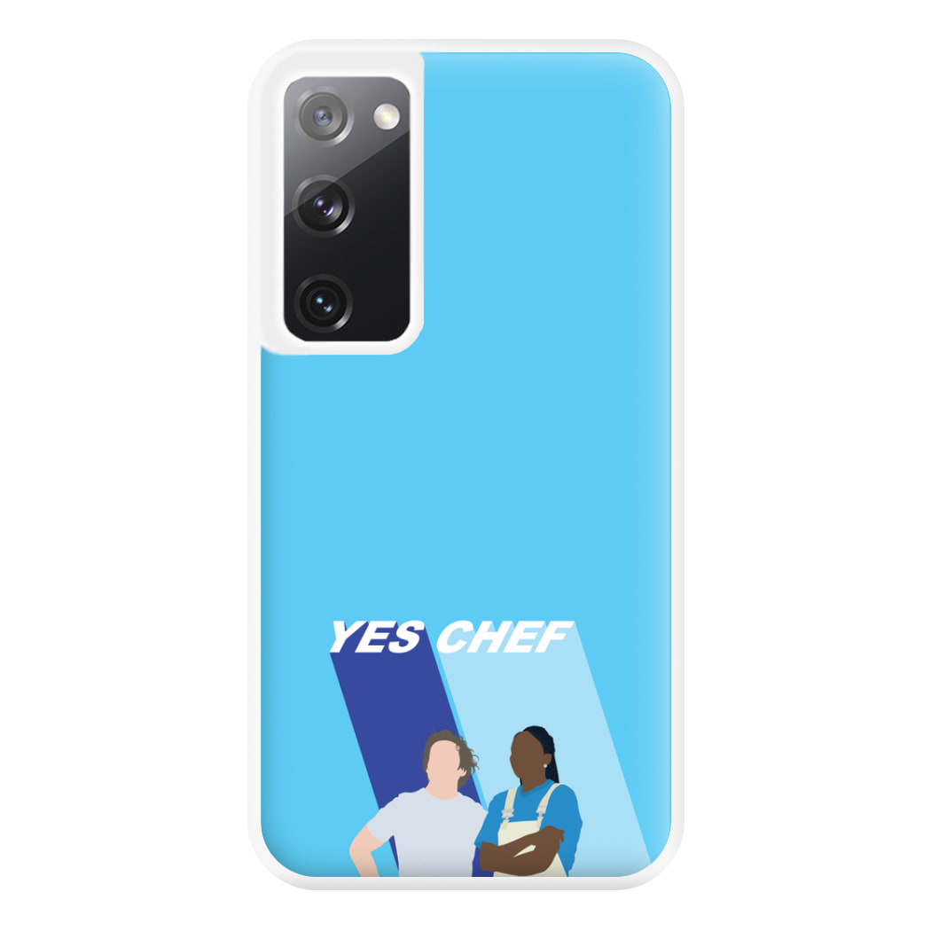 Yes Chef Blue Phone Case for Galaxy S20FE