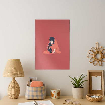 Lydia - Beetle Halloween Art Print