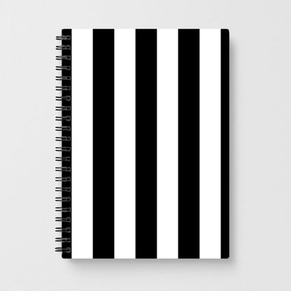 Beetle Halloween Stripes Notebook