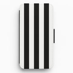 Beetle Halloween Stripes Flip / Wallet Phone Case