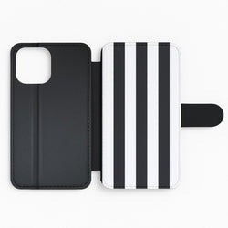 Beetle Halloween Stripes Flip Phone Case