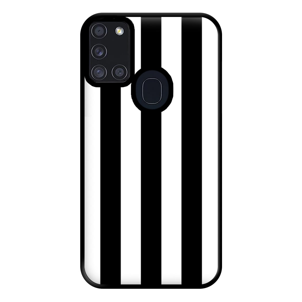 Beetle Halloween Stripes Phone Case for Galaxy A21s