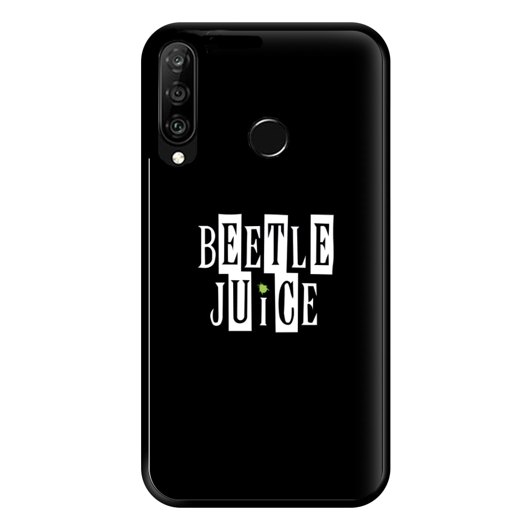 Text - Beetle Halloween Phone Case for Huawei P30 Lite