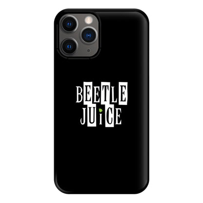 Text - Beetle Halloween Phone Case for iPhone 12 Pro Max