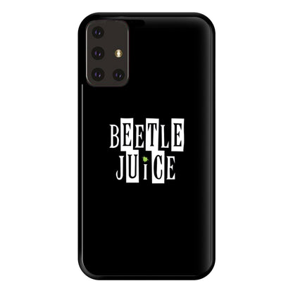 Text - Beetle Halloween Phone Case for Galaxy A71