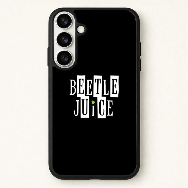 Text - Beetle Halloween Phone Case for Galaxy S26