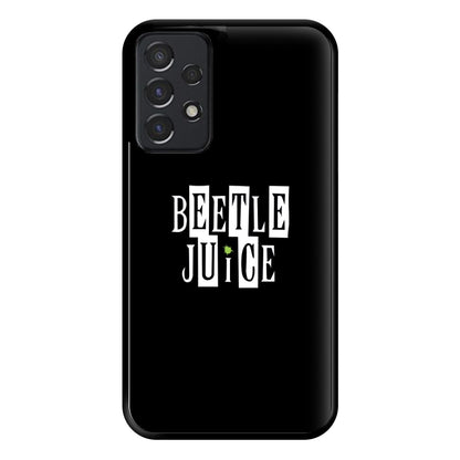 Text - Beetle Halloween Phone Case for Galaxy A52 / A52s