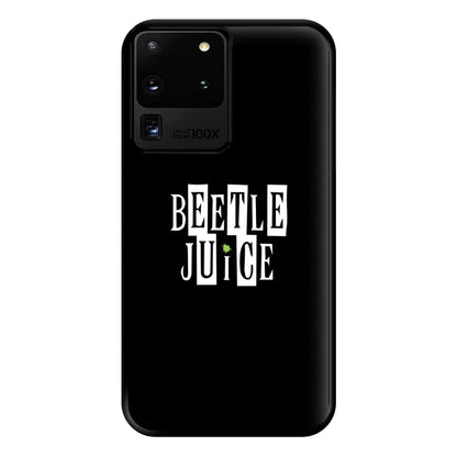 Text - Beetle Halloween Phone Case for Galaxy S20 Ultra