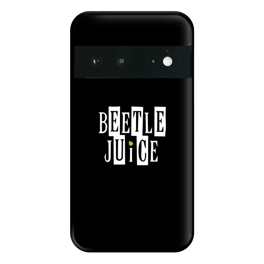 Text - Beetle Halloween Phone Case for Google Pixel 6a