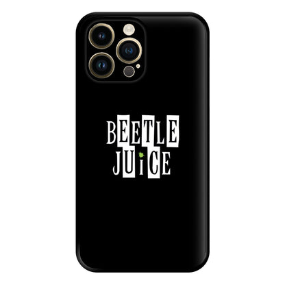 Text - Beetle Halloween Phone Case for iPhone 14 Pro Max