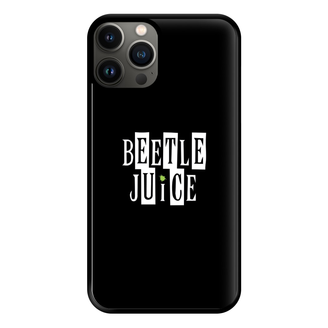 Text - Beetle Halloween Phone Case for iPhone 11 Pro Max