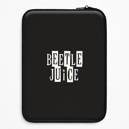 Text - Beetle Halloween Universal Laptop Sleeve