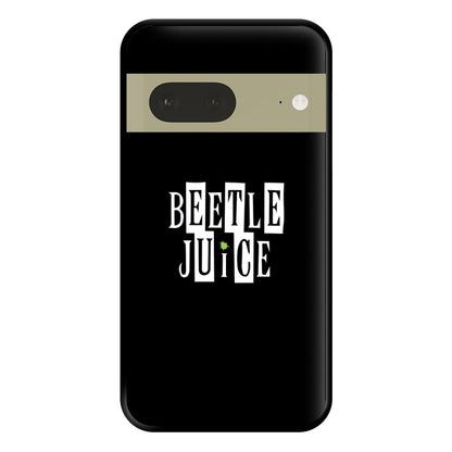 Text - Beetle Halloween Phone Case for Google Pixel 7a