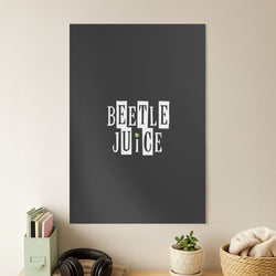 Text - Beetle Halloween Poster
