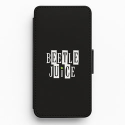 Text - Beetle Halloween Flip / Wallet Phone Case