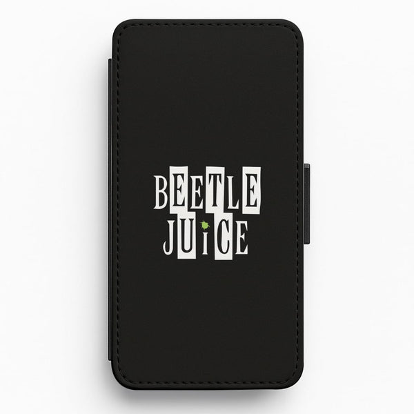 Text - Beetle Halloween Flip / Wallet Phone Case