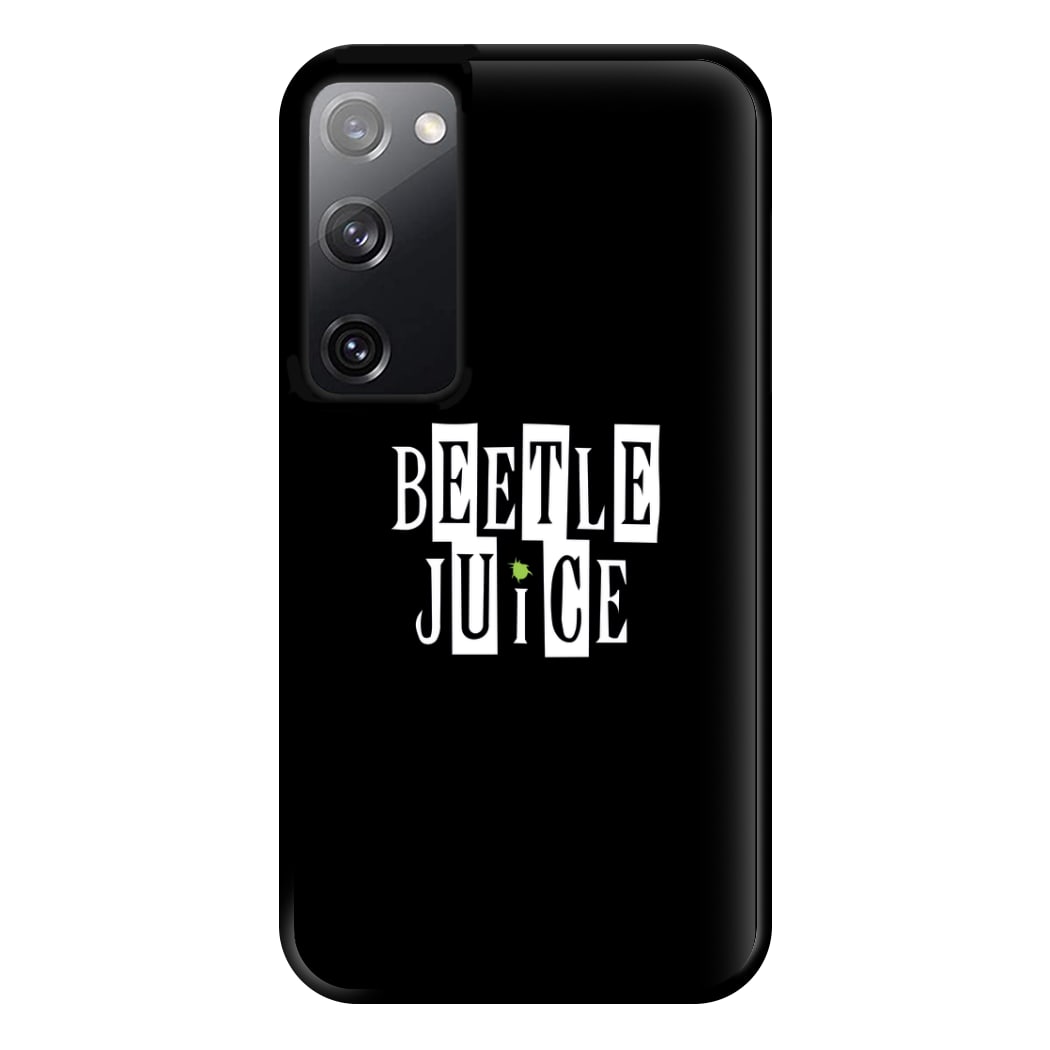 Text - Beetle Halloween Phone Case for Galaxy S20