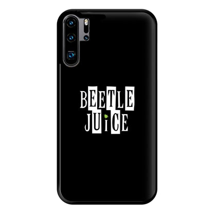 Text - Beetle Halloween Phone Case for Huawei P30 Pro