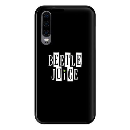 Text - Beetle Halloween Phone Case for Huawei P30