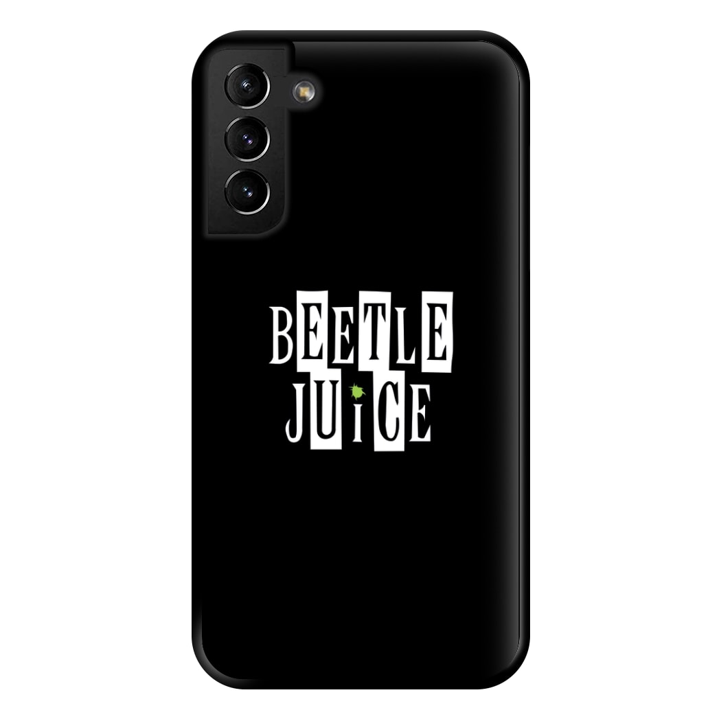 Text - Beetle Halloween Phone Case for Galaxy S21 Plus