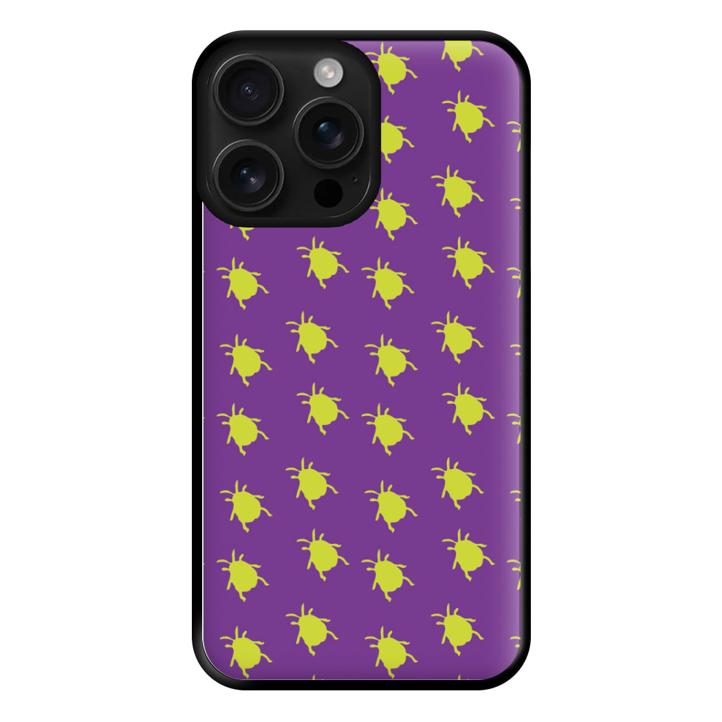 Bug Pattern - Beetle Halloween Phone Case for iPhone 16 Pro Max