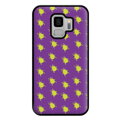 Bug Pattern - Beetle Halloween Phone Case for Galaxy S9 Plus