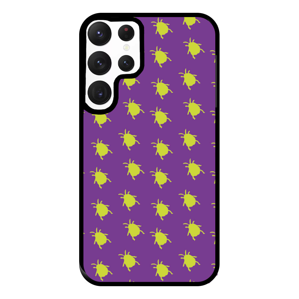 Bug Pattern - Beetle Halloween Phone Case for Galaxy S22 Ultra