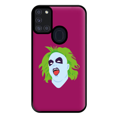 Betelgeuse Face - Beetle Halloween Phone Case for Galaxy A21s