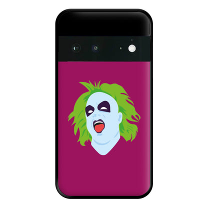 Betelgeuse Face - Beetle Halloween Phone Case for Google Pixel 6a