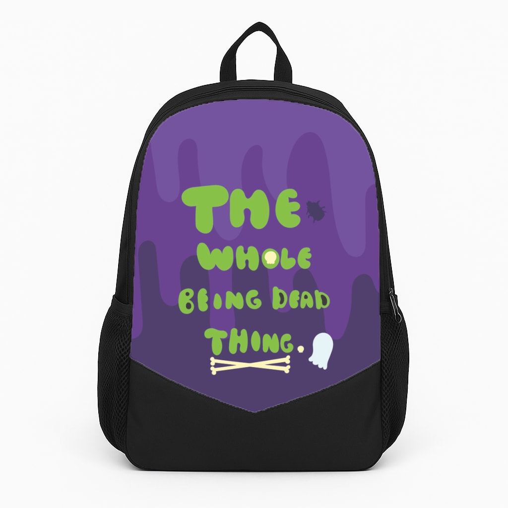 The Whole Being Dead Thing - Beetle Halloween Backpack