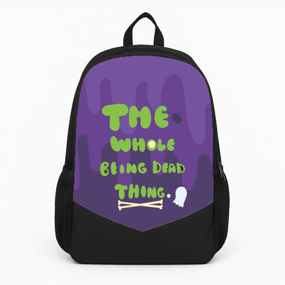 The Whole Being Dead Thing - Beetle Halloween Backpack