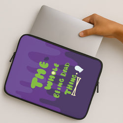 The Whole Being Dead Thing - Beetle Halloween MacBook Case
