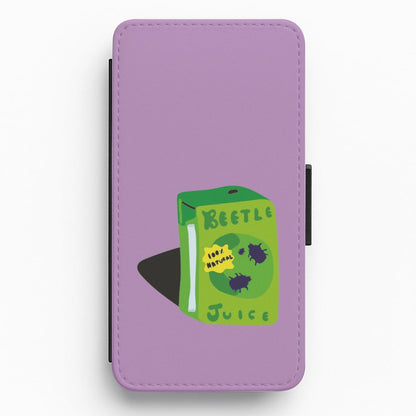 Juice - Beetle Halloween Flip / Wallet Phone Case