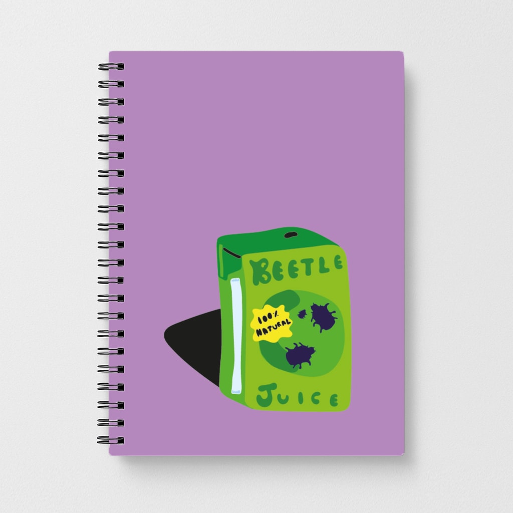 Juice - Beetle Halloween Notebook