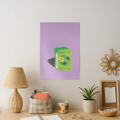 Juice - Beetle Halloween Art Print