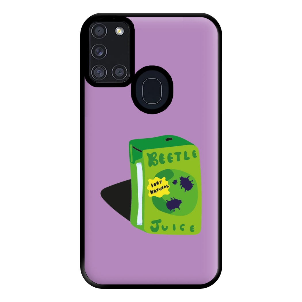 Juice - Beetle Halloween Phone Case for Galaxy A21s