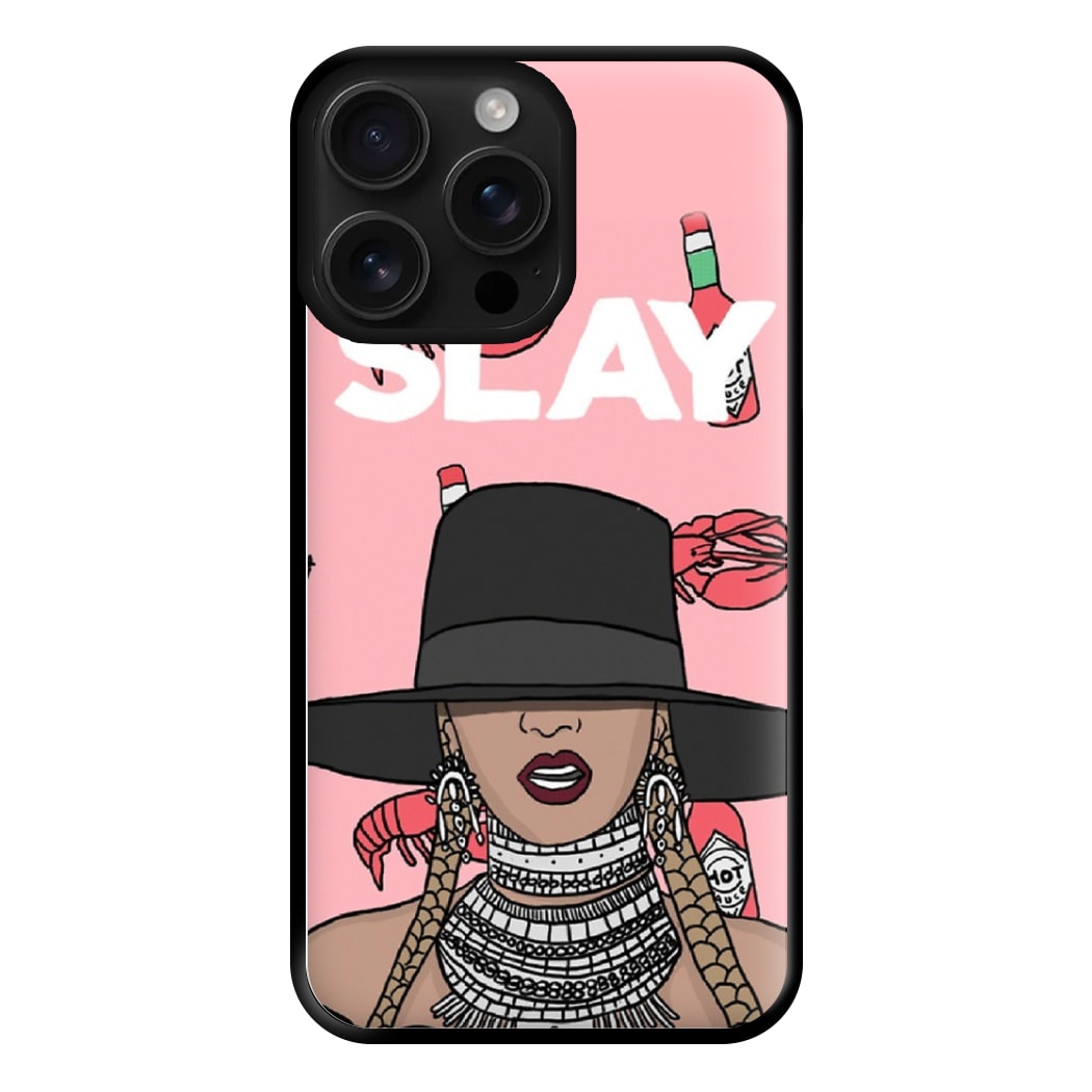 Slay - Queen B Cartoon Phone Case